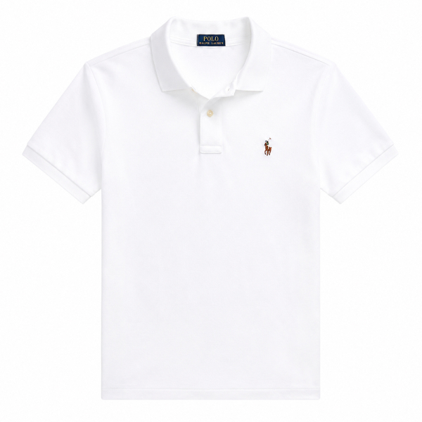 Ralph Lauren Polos Blanc - POLO COUPE SLIM - XL - Ref 131 €